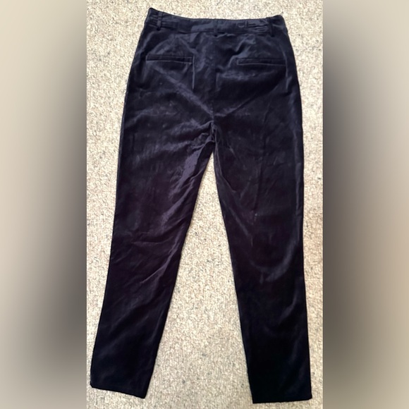 Modcloth Richmond Velvet Pants in Dark Navy. Size 8. - Picture 5 of 7